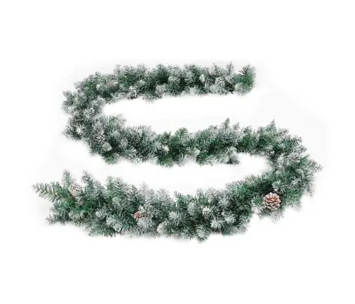 Kalėdinė Girlianda Su Led Lemputėmis, Žalia, 2,7M, Pvc