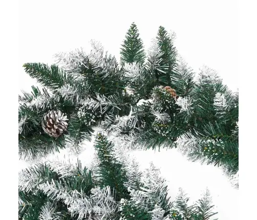 Kalėdinė Girlianda Su Led Lemputėmis, Žalia, 2,7M, Pvc