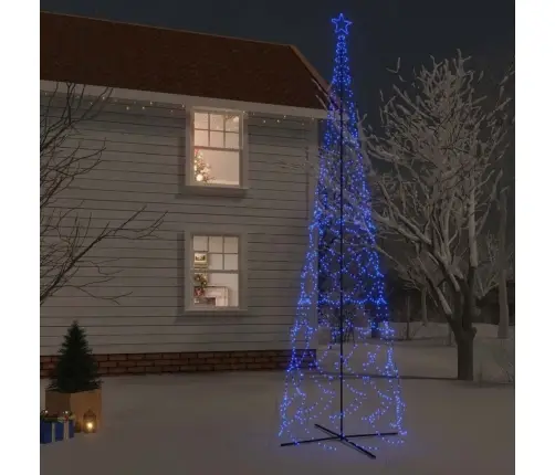 Ziemassvētku Egle, 3000 Zilas Led Lampiņas, 230X800 Cm Vidaxl