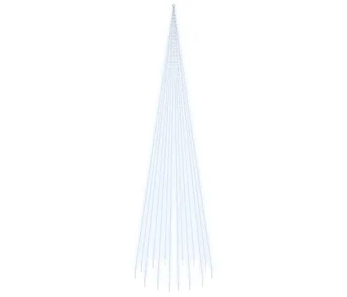 Kalėdų Eglutė Ant Vėliavos Stiebo, 800cm 1134 Šaltos Led Kalėdų Eglutė Ant Vėliavos Stiebo, 800cm 1134 Šaltos Led