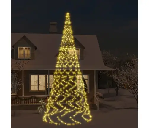 Jõulupuu Vaiaga, Soe Valge, 3000 Ledi, 800 Cm