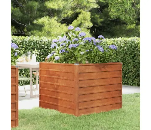 Taimekast, Rooste, 100X100X77 cm Corten-Teras