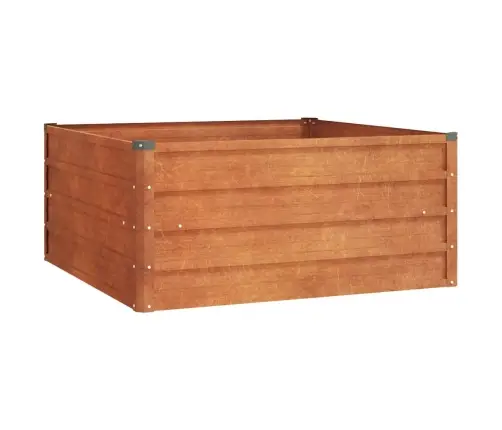 Taimekast, Rooste, 100X100X45 cm Corten-Teras