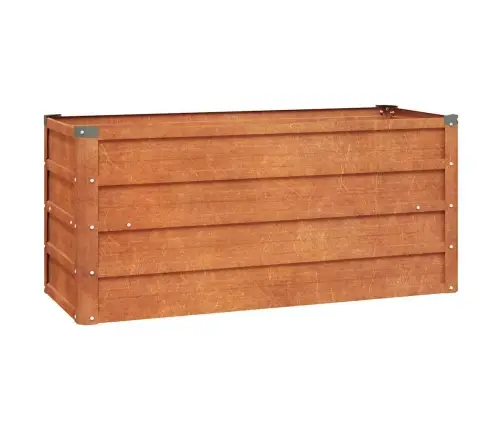 Taimekast, Rooste, 100X40X45 cm Corten-Teras