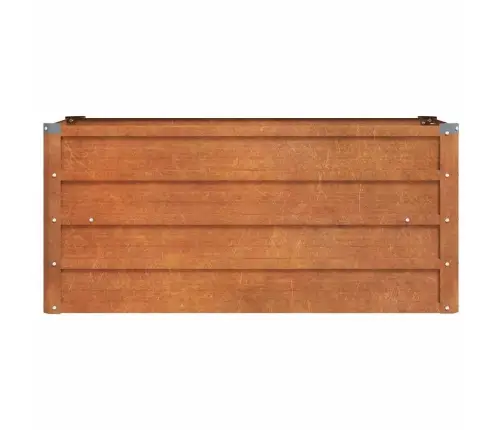 Taimekast, Rooste, 100X40X45 cm Corten-Teras
