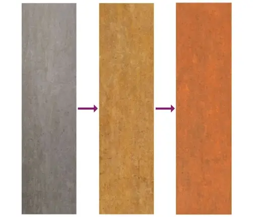 Taimekast, Rooste, 100X40X45 cm Corten-Teras