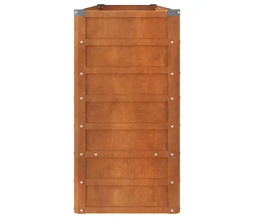 Taimekast, Rooste, 240X40X77 cm Corten-Teras