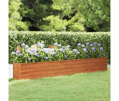 Taimekast, Rooste, 320X40X45 cm Corten-Teras