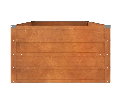 Taimekast, Rooste, 160X80X45 cm Corten-Teras