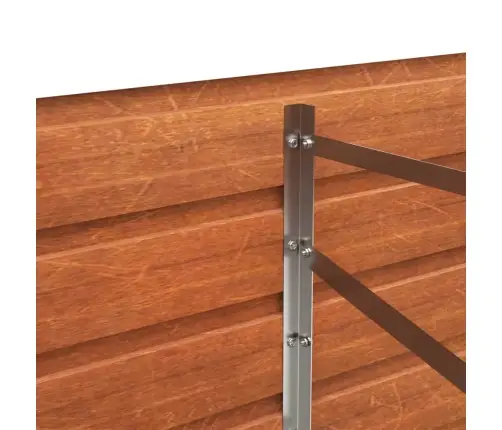 Taimekast, Rooste, 160X80X45 cm Corten-Teras