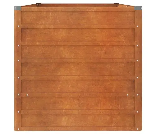 Augstā Dārza Puķu Kaste, Rūsas, 160X80X77 Cm, Kortena Tērauds Vidaxl