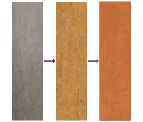 Augstā Dārza Puķu Kaste, Rūsas, 240X80X45 Cm, Kortena Tērauds Vidaxl