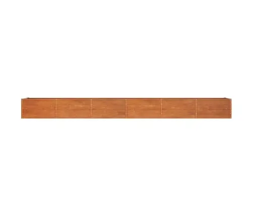 Taimekast, Rooste, 480X80X45 cm Corten-Teras