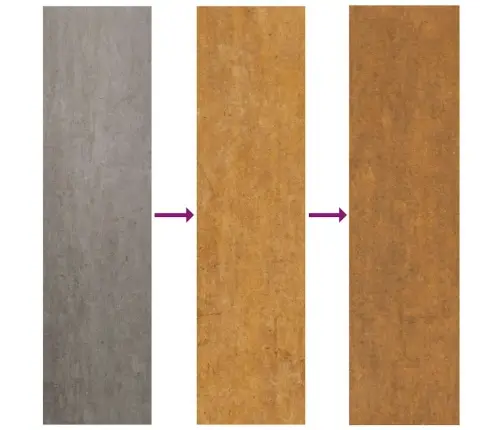 Aiapeenar 580 X 50 X 36 Cm Corten Terasest