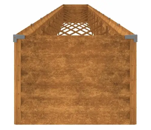 Taimekast, 960X50X36 cm Corten-Teras