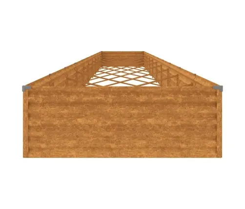 Taimekast, 960X100X36 cm Corten-Teras