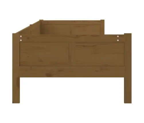 Dīvāngulta, Medus Brūna, Priedes Masīvkoks, 90X190 Cm Vidaxl