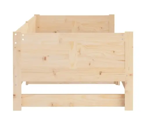 Izvelkama Gulta, Priedes Masīvkoks, 2X(80X200) Cm Vidaxl