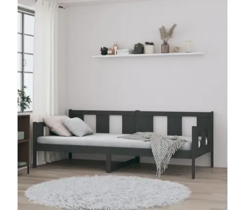 Päevavoodi, Hall, Männipuit, 80 X 200 Cm