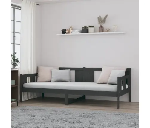 Päevavoodi, Hall, Männipuit, 80 X 200 Cm