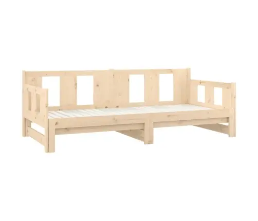 Väljatõmmatav Päevavoodi, Männipuit, 2 X (80-200) Cm