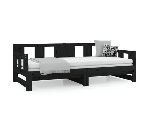 Väljatõmmatav Päevavoodi, Männipuit, 2 X (80-200) Cm