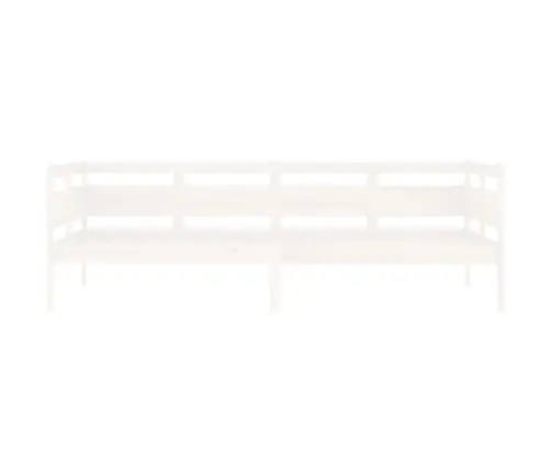 Dīvāngulta, Balta, Priedes Masīvkoks, 90X200 Cm Vidaxl