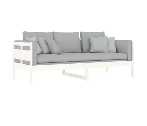 Dīvāngulta, Balta, Priedes Masīvkoks, 80X200 Cm Vidaxl