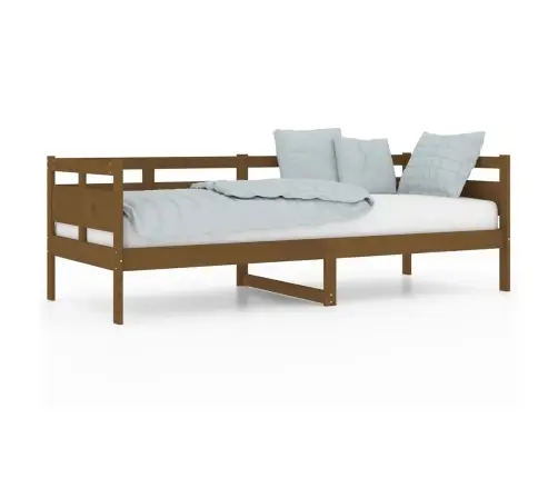 Dīvāngulta, Medus Brūna, Priedes Masīvkoks, 80X200 Cm Vidaxl