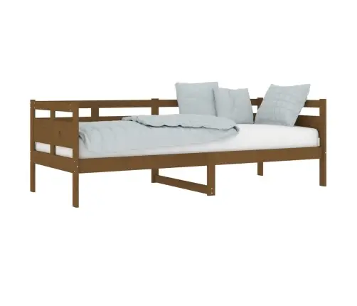 Dīvāngulta, Medus Brūna, Priedes Masīvkoks, 80X200 Cm Vidaxl