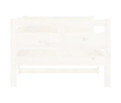 Päevavoodi, Valge, Männipuit, 90 X 190 Cm