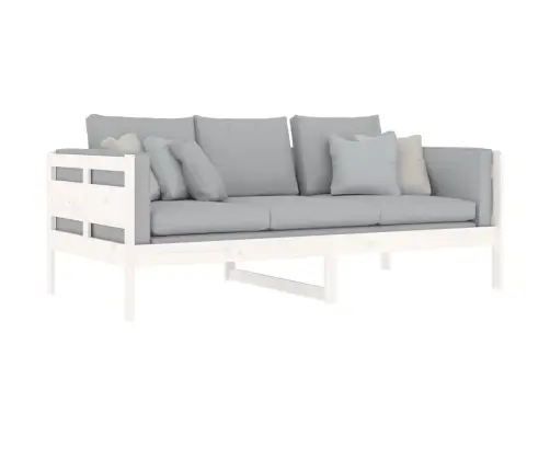 Päevavoodi, Valge, Männipuit, 90 X 190 Cm