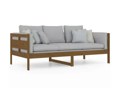 Dīvāngulta, Medus Brūna, Priedes Masīvkoks, 90X190 Cm Vidaxl