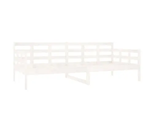 Dīvāngulta, Balta, Priedes Masīvkoks, 90X200 Cm Vidaxl