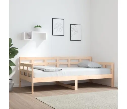 Dīvāngulta, Priedes Masīvkoks, 90X190 Cm Vidaxl