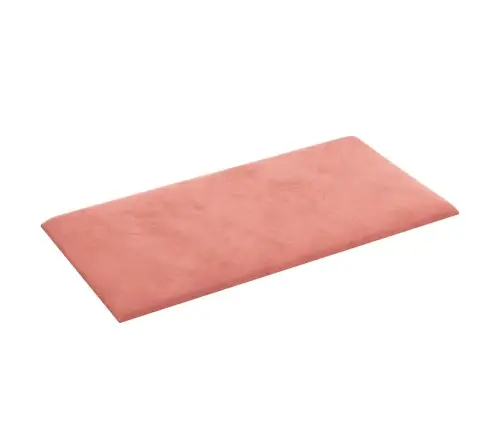 Seinapaneelid 12 Tk, Roosa, 60 X 30 cm Samet, 2,16 M²