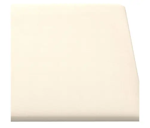 Sienas Paneļi, 12 Gab., Krēmkrāsa, 90X15 Cm, Samts, 1,62 M² Vidaxl