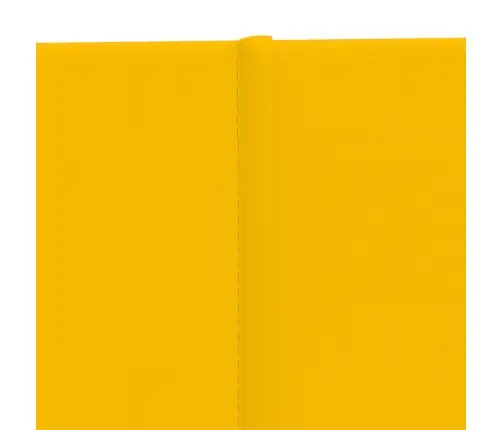 Sienas Paneļi, 12 Gab., Dzelteni, 60X30 Cm, Samts, 2,16 M² Vidaxl