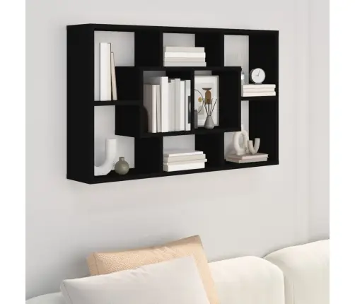 Seinariiul, Must, 85 X 16 X 52,5 cm Tehispuit