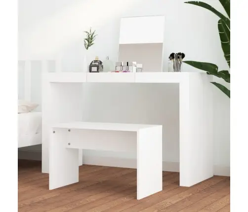 Spoguļgaldiņa Sols, Balts, 70X35X45 Cm, Inženierijas Koks Vidaxl