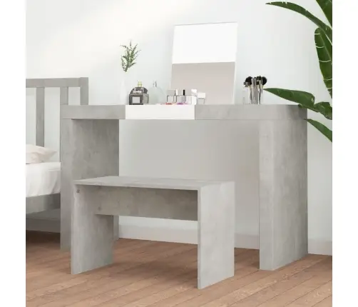 Kosmeetikapink, Betoonhall, 70 X 35 X 45 cm Tehispuit