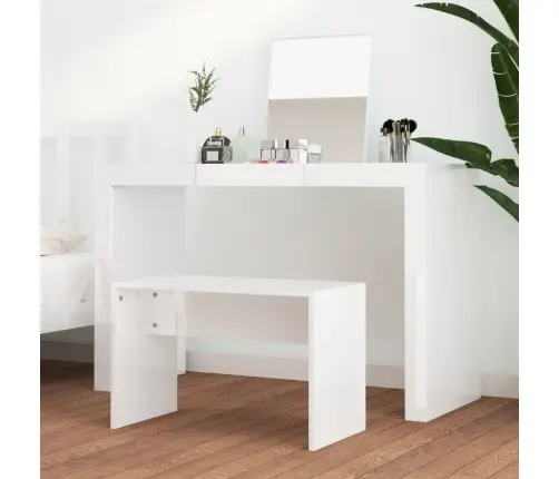 Spoguļgaldiņa Sols, Balts, 70X35X45 Cm, Inženierijas Koks Vidaxl