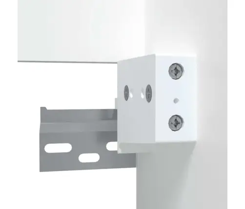 Vannasistabas Skapītis Un Spogulis, Balts Inženierijas Koks Vidaxl