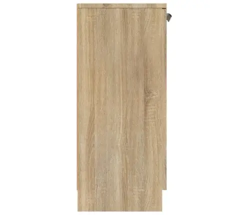 Kumode, Ozolkoka Krāsa, 60X30X70 Cm, Inženierijas Koks Vidaxl