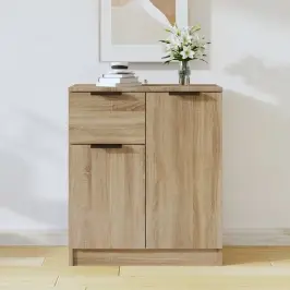 Kumode, Ozolkoka Krāsa, 60X30X70 Cm, Inženierijas Koks Vidaxl