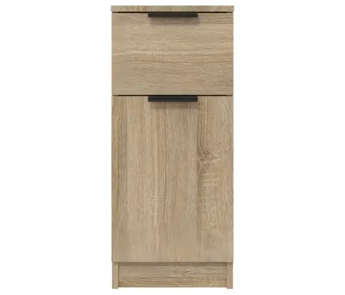 Puhvetkapp, Sonoma Tamm, 30 X 30 X 70 Cm Tehispuit