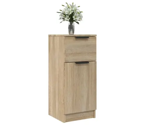 Kumodes, 2 Gab., Ozolkoka Krāsa, 30X30X70 Cm, Inženierijas Koks Vidaxl