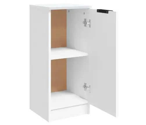 Puhvetkapp, Valge, 30 X 30 X 70 cm Tehispuit