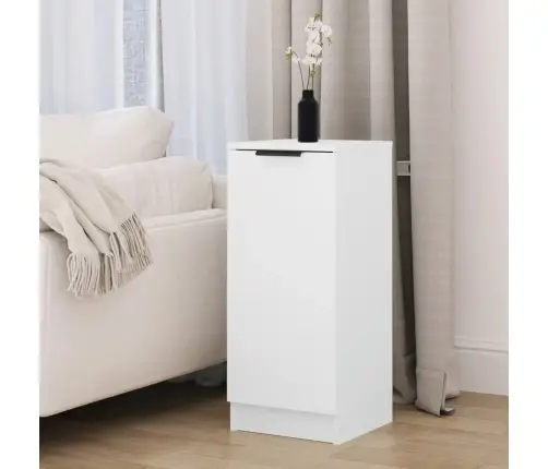 Puhvetkapp, Valge, 30 X 30 X 70 cm Tehispuit