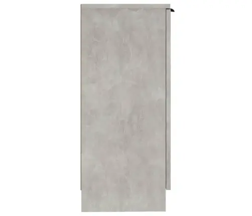 Kumode, Betona Pelēka, 30X30X70 Cm, Inženierijas Koks Vidaxl